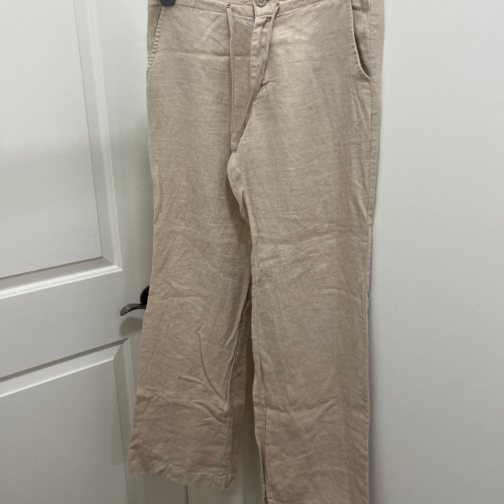 Linen pants, size 4, Gap brand